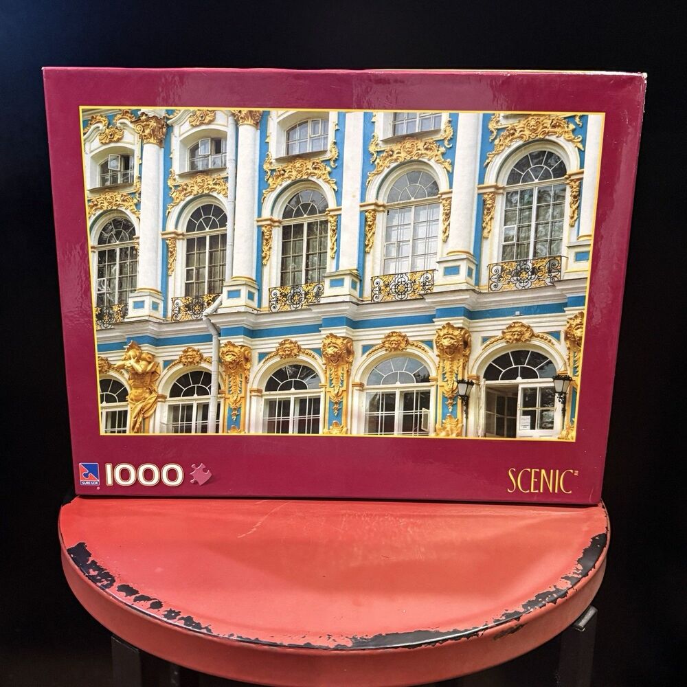 Sure-Lox Scenic 1000 Piece Puzzle St. Petersburg Russia Sealed NIB Panoramic